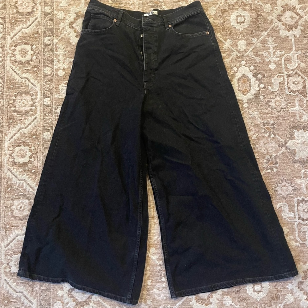 Free People Wide Leg Jeans